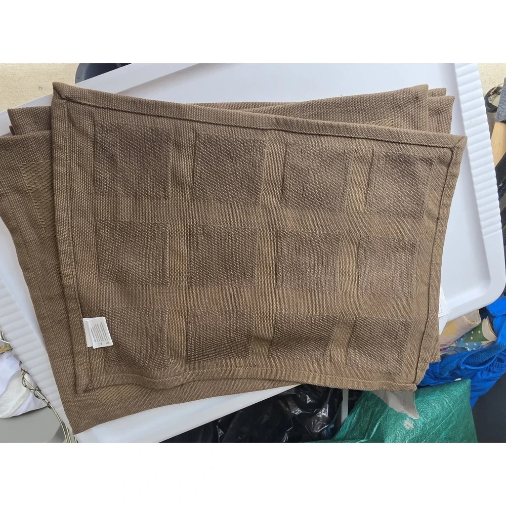 4-  Green‎ Placemats 100% Cotton